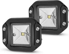 5" Inch Flood LED Light Pods, Pair Flush Mount LED Work Light 4800LM Light Bar B