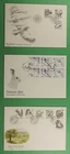 DR WHO SWEDEN 3 FDC BIRD/ANIMAL/WILDLIFE COMBO BOOKLET BLOCK R86031