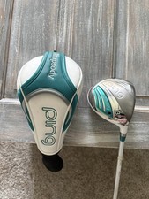 Ping Rhapsody Women  s 3 Wood 18 Wood ULT220 Lite Flex RH W/ Headcover