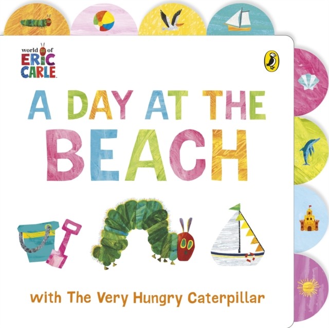 A Day at the Beach with The Very Hungry Caterpillar by Eric Carle (Board book) - Image 3