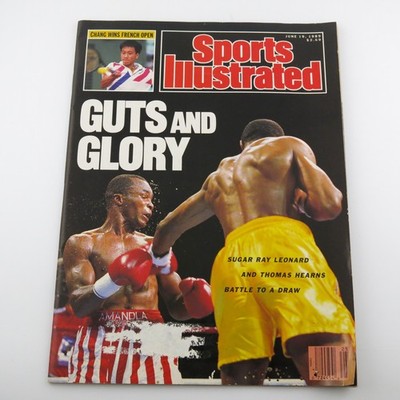 Sports Illustrated Magazine June 19 1989 Guts and Glory Sugar Ray Leonard Hearns