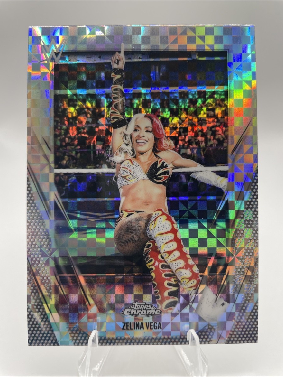 Zelina Vega 2026 Topps Chrome WWE X-Fractor #189 | eBay