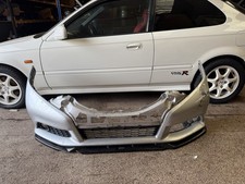 2012 - 2015 Honda Civic MK9 Front Bumper Silver Genuine - Damaged / Repair