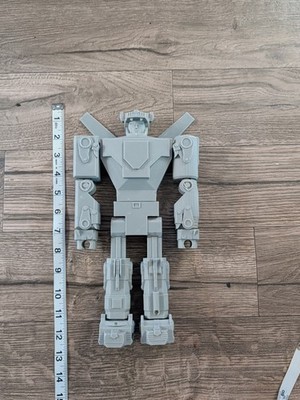 3d Printed 12 In Model Voltron With Articulating Bottom Legs Unpainted