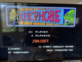 Xenophobe Nintendo NES Cartridge Only. Tested And Working