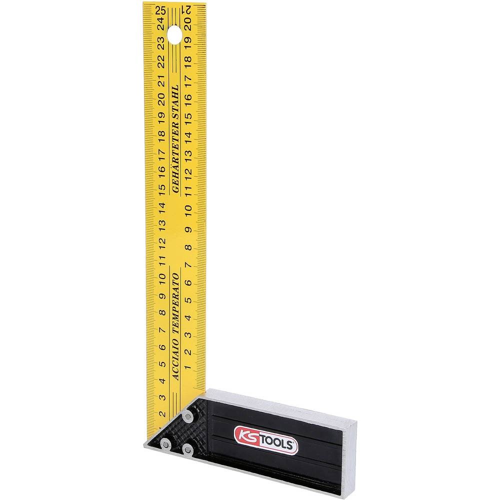 Équerre de menuisier KS Tools 300.0220 en acier trempé 300 mm
