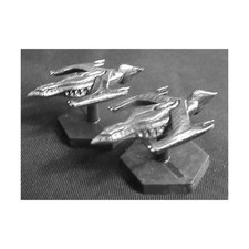 Agents of Gaming Babylon 5 Fleet Scale Mini Minbari Neshatan Gunship Pack NM