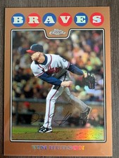 2008 Topps Chrome Tim Hudson Copper Refractor #37 serial /599