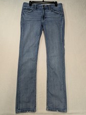 BKE Payton Jeans Womens 31x31 Blue Denim Universal Fit Mid Rise Straight Leg