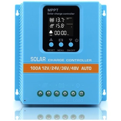 Intelligent 100A Solar Charge Controller - Battery Regulator