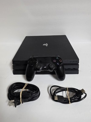 Sony PS4 Pro 1TB Black CUH-7215B Console Low Firmware 10.50 Silent Model Tested