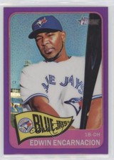 2014 Topps Heritage Chrome Purple Refractor Edwin Encarnacion #THC-145 0t2