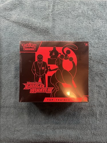 Pokémon Ewige Rivalen Top Trainer Box Deutsch | NEU & OVP