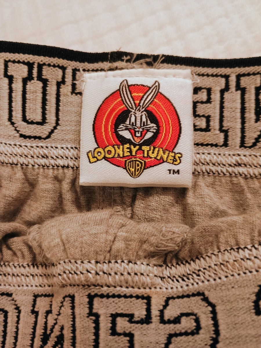 Boxer Short Vintage Looney Tunes - Taz Et Marvin - Taille 18-20 Ans - NEUF étiquettes