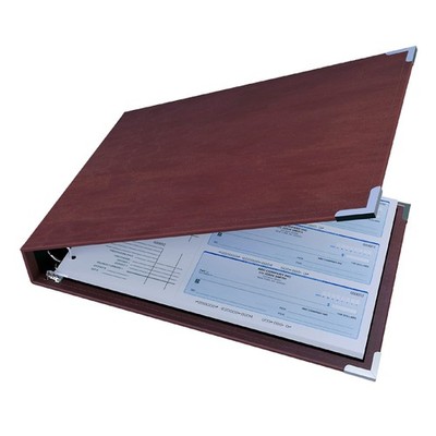 Davis Group Premium 3-Up Business Checkbook Binder, Big and Small Business Es...