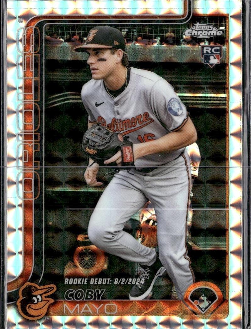 2025 Topps Chrome Update #USC94 Coby Mayo Geometric Refractors