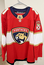 Size 52-Authentic Adidas Primegreen Florida Panthers Jersey NWT HB6672 HUBERDEAU