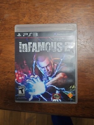 Infamous 2 Sony PlayStation 3 Complete In Box Not For Resale