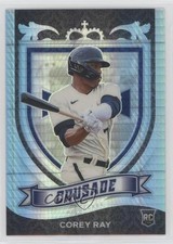 2021 Panini Chronicles Crusade Hyper Prizm 186/299 Corey Ray #12 4z8