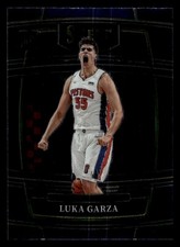 2021 Panini Select #22 Luka Garza Rookie Detroit Pistons