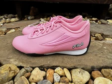 Fila Filaretti 5DM00014-652 Womens Pink Motorsport Inspired Sneakers Shoes NWOB