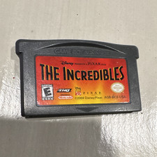 THQ The Incredibles Nintendo Game Boy Advance GBA 2004 E NTSC-U/C