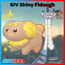 ✨ Shiny Fidough- 6IV ✨ Mega Dimension Pokemon Legends ZA Ready 🚀 Fast 🚀