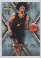 2022 Wild Card Matte SP Exclusive X-Plode Basketball Teal /8 Kendall Brown 8o1