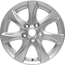 New 16 X 6.5 5x114.3 Silver Alloy Replacement Wheel Rim 2010 2011 For Mazda 3