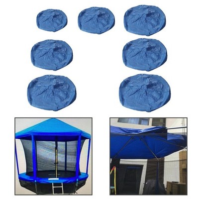 Sonnenschutz für Outdoor-Trampolin, einfach zu montieren, inklusive Regenschutz