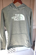 The North Face Women's Gray/Mint Green Pullover Hoodie Size M