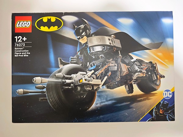 LEGO DC 76273 Batman Construction Figure & Bat-Pod Bike - NEW SEALED / NUEVO
