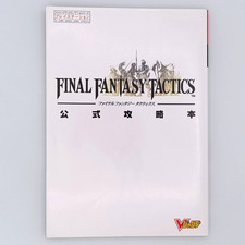 Final Fantasy Tactics Official Strategy Guide Book V-Jump Sony PlayStation PS1