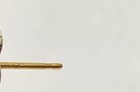 14K Two Tone Yellow and White Gold Ribbon Twist Earrings 19mm 2.6g — photo 5