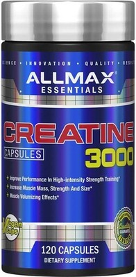 ALLMAX Essentials - Creatine Monohydrate, Micronized Creatine Powder for Strengt