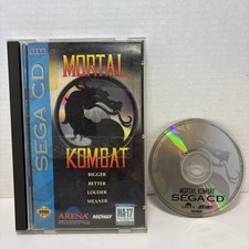 Mortal Kombat (Sega CD, 1993 Longbox) CIB (no registration card) 💿🎮