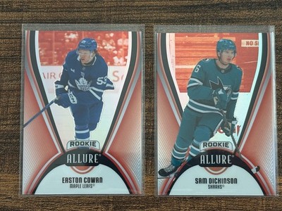 2025-26 Allure Hockey RED RAINBOW INSERTS (Complete Your Sets)