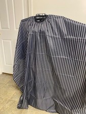 Hair Cutting Barber Cape for Men Women Kids NEW Black White Striped