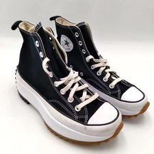 Converse Run Star Hike High-top Men's 8 / Women's 9.5 Unisex Sneakers Black