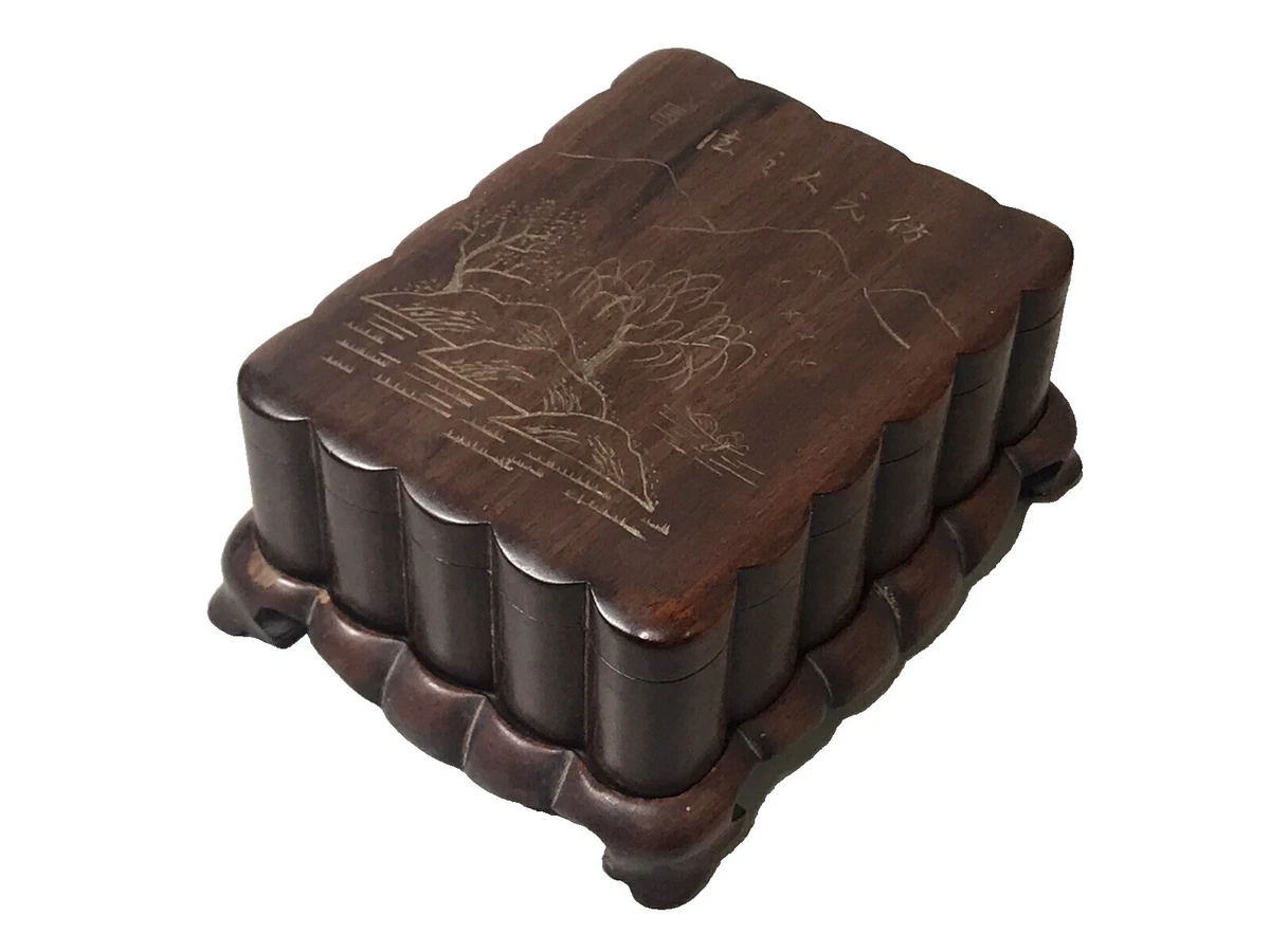 1850 - 1899年中国古董木质盒子| eBay