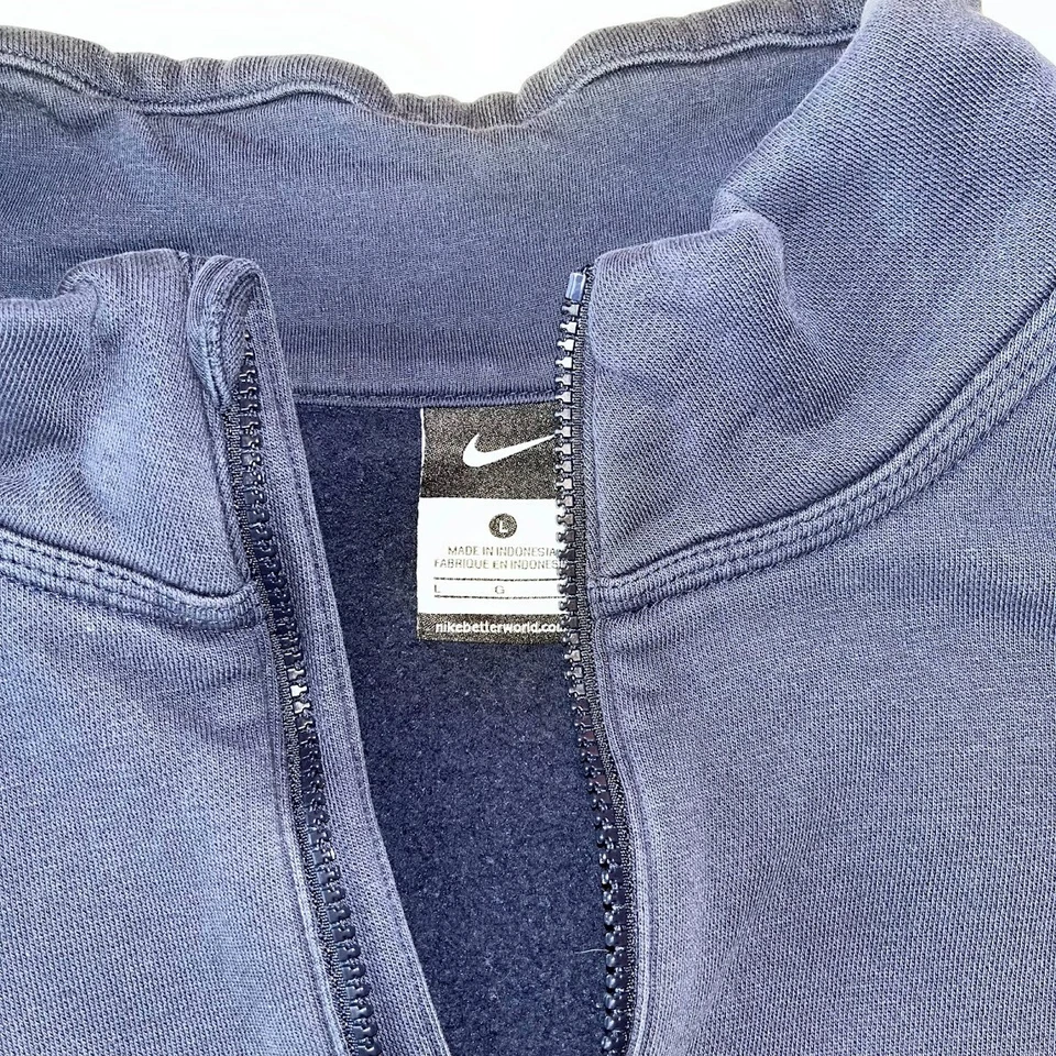 Mens Nike Premier 1/4 Zip Pullover Navy Blue Size L - Image 3 of 4
