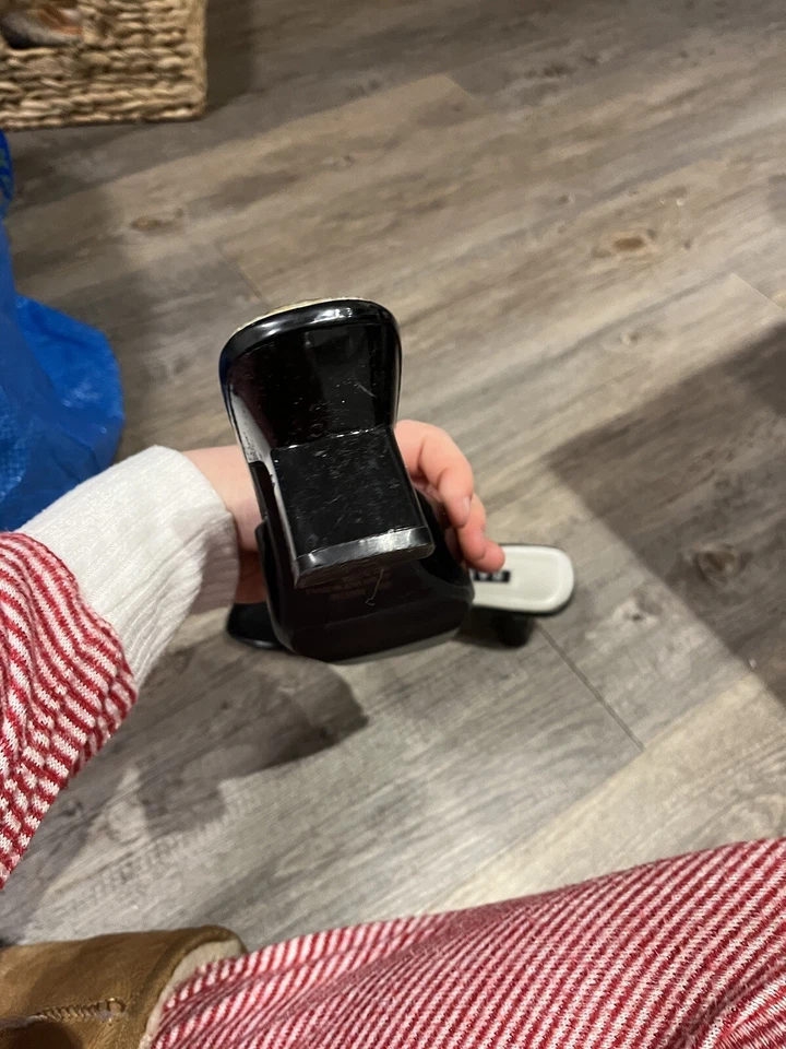 Zapatos de tacón Rampage Martini negros para mujer, talla 6 zapatos de imitación de cuero Foto 3 de 4