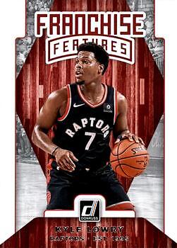 2019-20 Donruss #4 Kyle Lowry Franchise Features NM