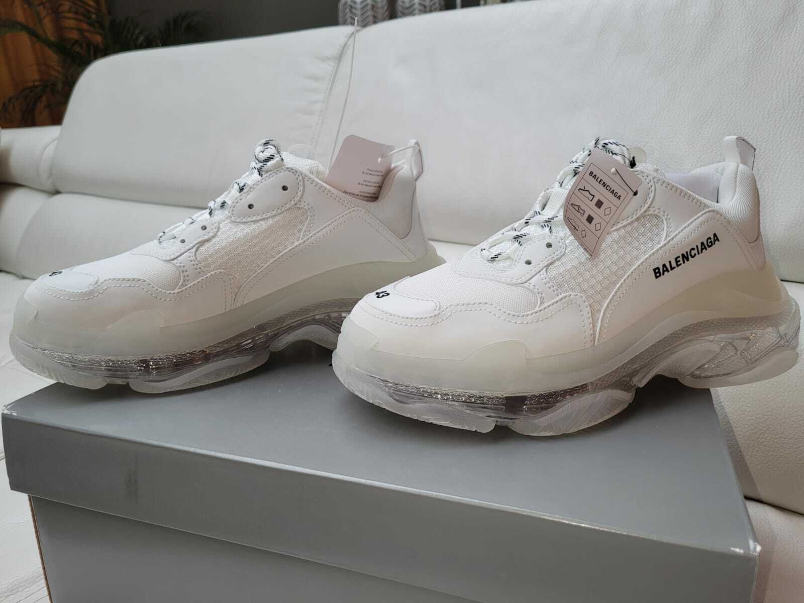 Balenciaga Triple S Sneaker White  END Global