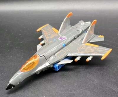 Thundercracker Transformers 2004 Hasbro Missing Projectile and Instructions 