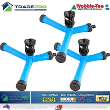 3x Wobble Tee Genuine Sprinkler Aussie Model Water Saving Grass Garden 2328920