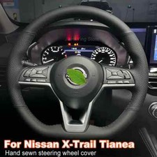 Car Steering Wheel Cover For Nissan Kicks X-TRAIL March Rogue Qashqai Serena