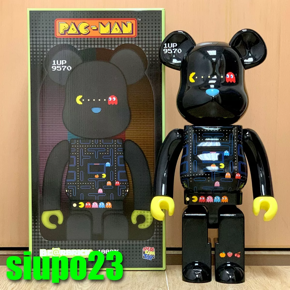 BE＠RBRICK PAC-MAN 1000％　パックマン　ベアブリックフィギュア