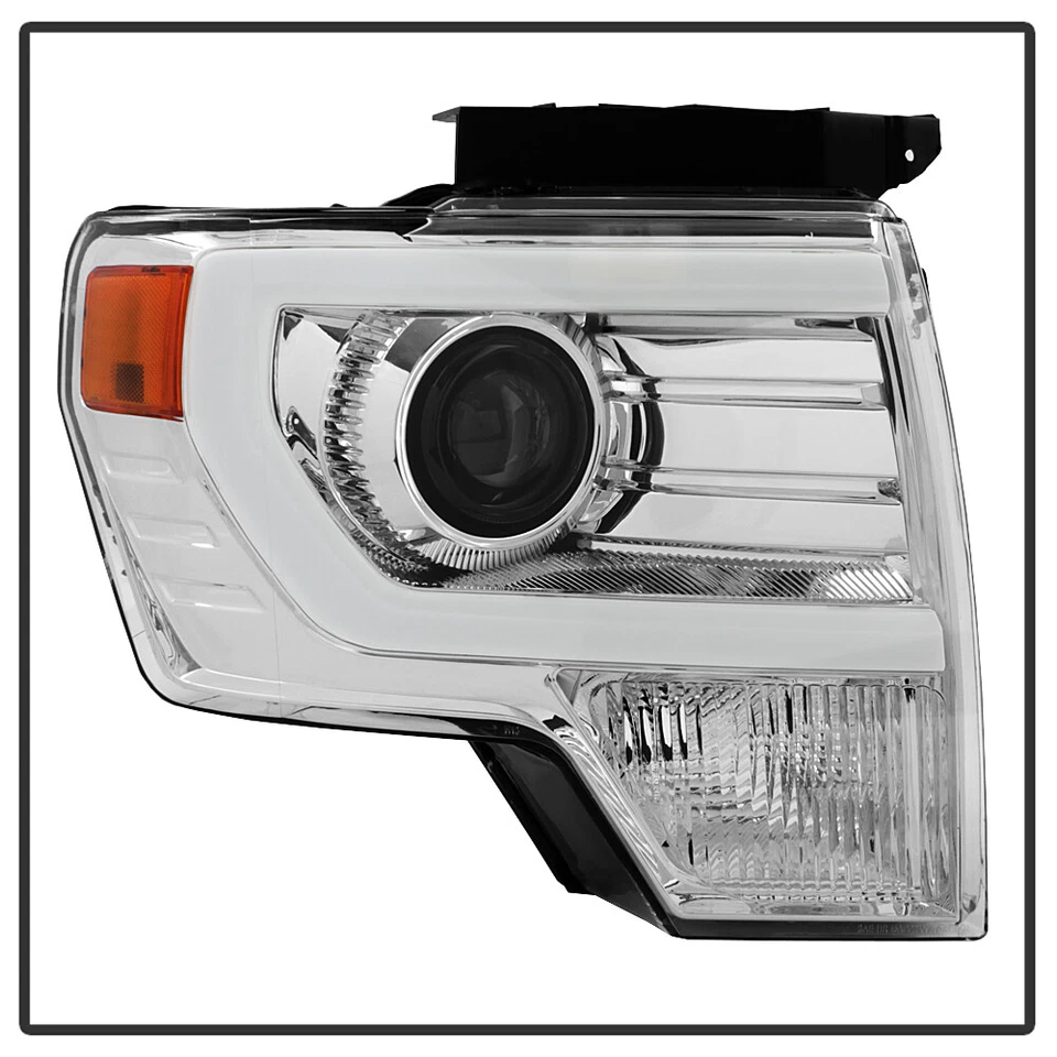 Faros proyectores tubo LED 2009 2010 2011 2012 2013 2014 Ford F150 izquierda+derecha Foto 3 de 4