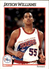 1991 NBA Jayson Williams Hoops #416 Card